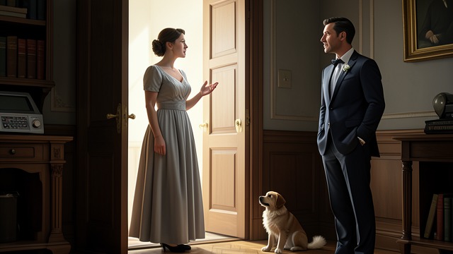 A Warning to Carson from "The Hidden Staircase". Concern Shared Reporting the Visit Nancy tells Carson about Nathan’s accusations and threat.