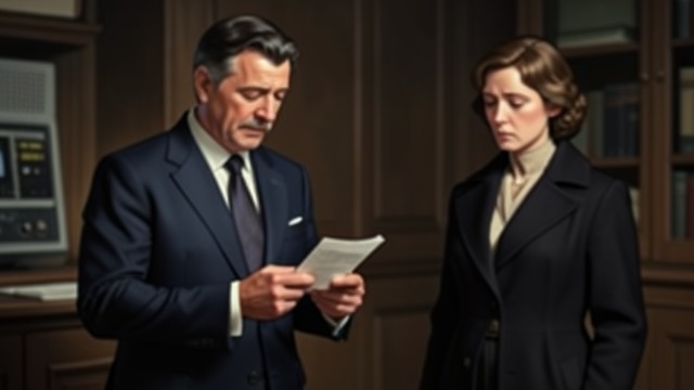Concern on the Train from "The Hidden Staircase". A Father’s Relief Nancy’s Reply Carson receives a telegram from Nancy and believes she is safe.