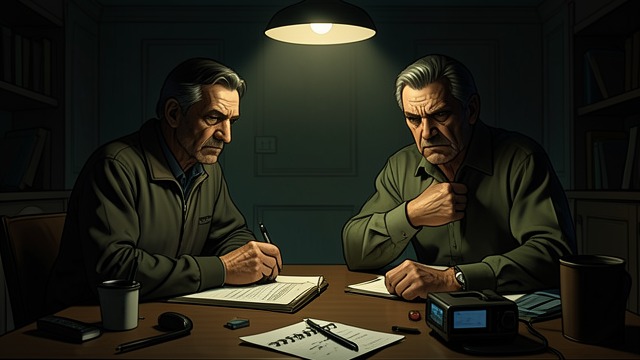 Proof in the Prison Room from "The Hidden Staircase". Accountability Established The Crime Witnessed Officers find Nathan threatening Carson and attempting to force a written agreement.