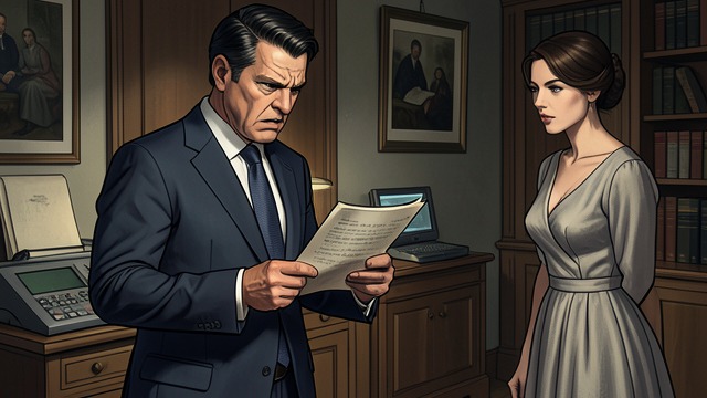 Arrest in the Act from "The Hidden Staircase". Proof at Last Direct Observation The sheriff’s party finds Nathan threatening Carson and holding an extortion paper.