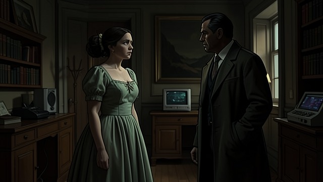 The Sisters Become Targets from "The Hidden Staircase". A Wider Conflict Another Alleged Right The sisters explain that Nathan claimed an option to buy The Mansion for a low price.