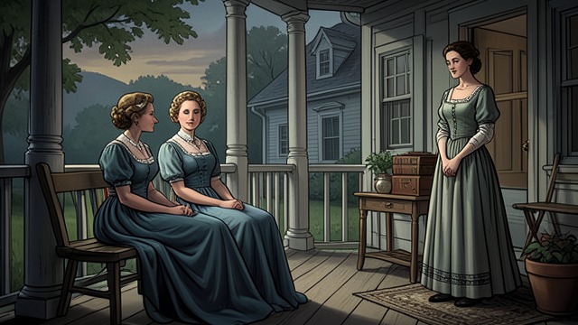A Shared Household from "The Hidden Staircase". Sisters in an Old Home Life Together Rosemary and Floretta have lived in The Mansion for decades.