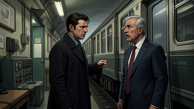 The False Accident from "The Hidden Staircase". A Deceptive Reunion Gombet’s Lie Nathan Gombet approaches Carson at the station and claims that Nancy has been badly injured.