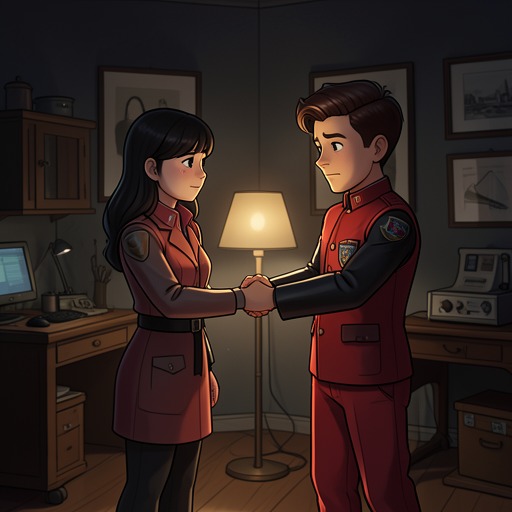 Father and Daughter from "The Hidden Staircase". Nancy and Carson’s close bond motivates both his vulnerability to Nathan’s trap and Nancy’s determination to find and free him.