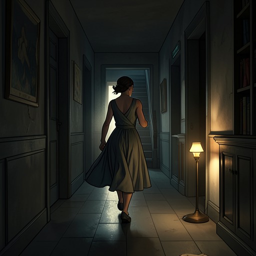 The Race Against Escape from "The Hidden Staircase". Once Nancy has found the passage, the investigation becomes a race to reach Nathan before he escapes or destroys the evidence.