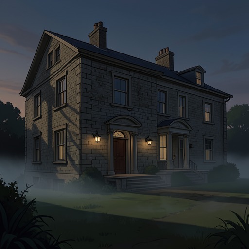 The Mansion Mystery from "The Hidden Staircase". Nancy’s investigation turns a series of apparently supernatural disturbances into a solvable scheme built around a concealed route between two houses.