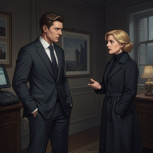 Carson Drew’s Vulnerability from "The Hidden Staircase". Carson’s professional confidence is tested when concern for Nancy makes him vulnerable to Nathan’s deception, then restored through Nancy’s intervention.