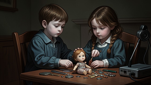 Play Breaks Down from "Momo". Play Breaks Down Repetition Without Imagination Momo offers the doll treasured small objects and then tries to invent a game.