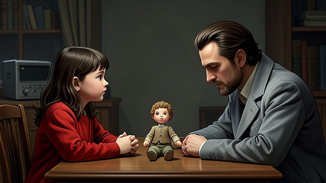 A Question of Love from "Momo". A Question of Love A Child's Moral Test Momo says that she does not think anyone could love the doll, then explains that she loves her friends.