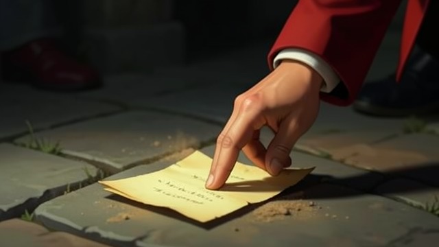 A Letter in the Dust from "Momo". A Letter in the Dust Guido's Message Momo finds a letter from Guido asking her to contact him if she returns.