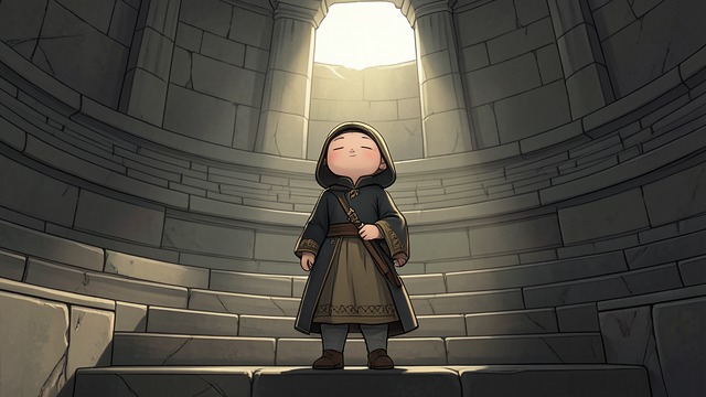 Momo Wakes Alone from "Momo". Momo Wakes Alone A Return Without Explanation Momo wakes on the amphitheater steps, remembering her visit to Professor Hora as if it had just happened.