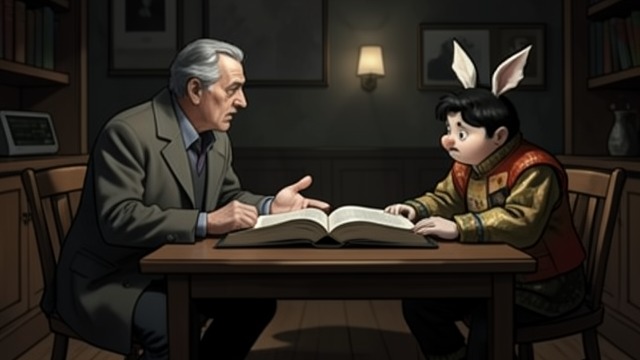 The Midnight Proposal from "Momo". The Midnight Proposal Ransom Under Threat A Gray Man visits Beppo and confirms that Momo is their prisoner.