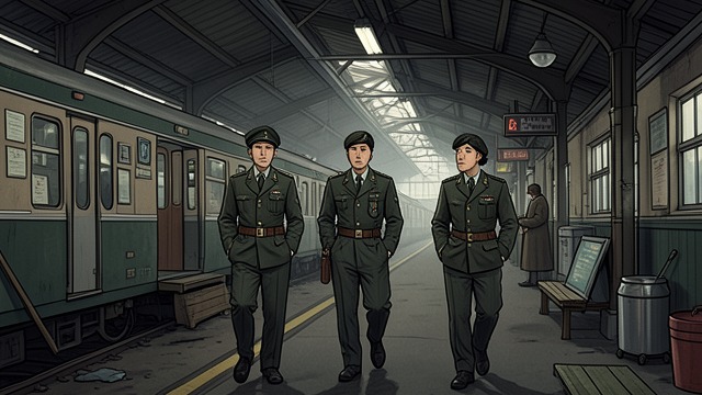 A Voice from the Past from "Momo". A Voice from the Past Old Friends at the Depot Momo meets Paolo, Franco, and Maria in uniforms as they head to a Child Depot.