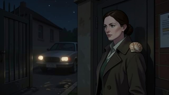 A Separation in Green Hill from "Momo". A Separation in Green Hill Goodbye Before the Search Cassiopeia's shell says GOODBYE and then TO LOOK FOR YOU as Momo waits outside Guido's gate.