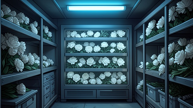 Flowers in Cold Storage from "Momo". Flowers in Cold Storage A Living Hour Preserved Professor Hora explains that stolen hour-lilies cannot truly wither or live while separated from their owners.