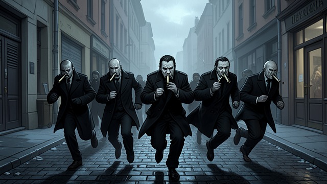 A Dependence Revealed from "Momo". A Dependence Revealed Supply Cut Off When time stops, the Gray Men receive no new hours.