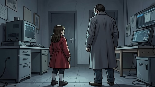 Fear of the Gray Agent from "Momo". Fear of the Gray Agent A Limit She Cannot Name Momo feels cold and confused while the agent argues that she harms her friends.