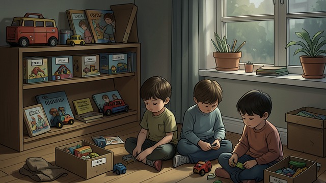 The Child Depot Rule from "Momo". The Child Depot Rule Play Made Useful Authorities establish Child Depots where unsupervised children are sent and given approved educational games.