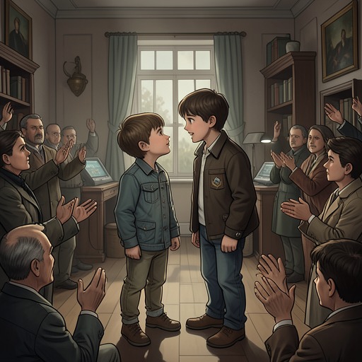 Momo and Guido's Changing Friendship from "Momo". This flow traces an imaginative friendship through closeness, separation, fame, and an emotionally difficult reunion.