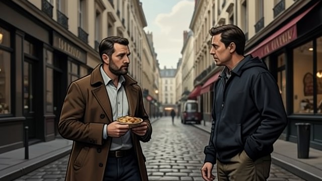 A Missed Lunch from "A Moveable Feast". A Missed Lunch Hunger in the City Ernest Hemingway walks through Paris without eating while bakeries and restaurant tables make food impossible to ignore.