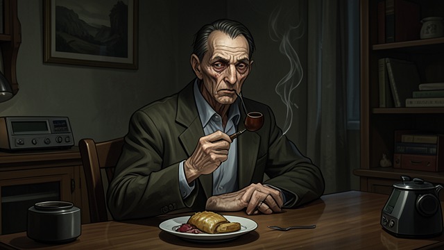 A Poet in Decline from "A Moveable Feast". A Poet in Decline Hunger and Opium Ralph Cheever Dunning smokes opium and neglects food until he becomes skeletal.