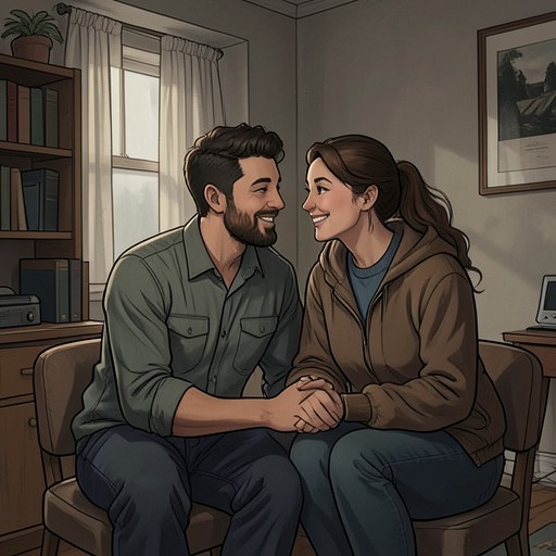 Hadley and Hemingway’s Shared Life from "A Moveable Feast". This flow traces the warmth and cooperation in Ernest Hemingway and Hadley Richardson’s marriage before later events unsettle their shared household.