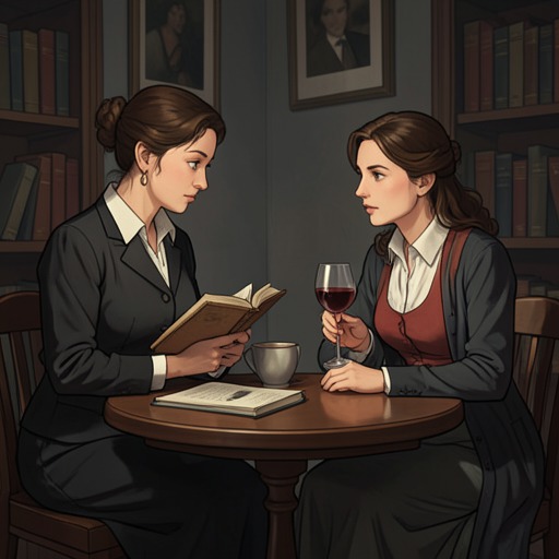 Hemingway and Stein’s Unequal Friendship from "A Moveable Feast". This flow reframes Hemingway’s relationship with Gertrude Stein as a bond shaped by mentorship, gendered social roles, and artistic independence.