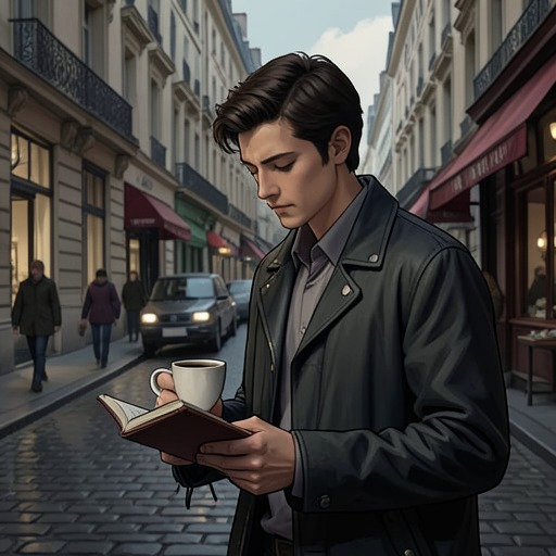 Hemingway’s Paris Apprenticeship from "A Moveable Feast". This flow traces how Ernest Hemingway turns an impoverished Paris life into a sustained apprenticeship in observation, work, and artistic independence.