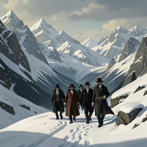 The Rich and the End of Innocence from "A Moveable Feast". This flow follows the arrival of wealthy companions in the mountain world and the disruption Hemingway later associates with their influence.