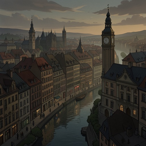Paris as a Moveable Feast from "A Moveable Feast". This flow develops Paris from a physical setting into a changing inheritance carried through memory, appetite, work, and return.