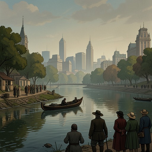 The Seine’s Everyday World from "A Moveable Feast". This flow follows Ernest Hemingway’s attention to river life, fishermen, bookstalls, and the ordinary forms of continuity along the Seine.