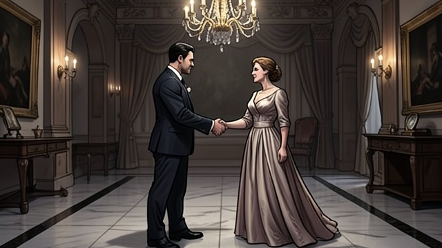A Political Marriage from "Illusions perdues". A Political Marriage Advancement Petit-Claud wins Françoise de La Haye and gains the support of Louise de Bargeton and her circle.