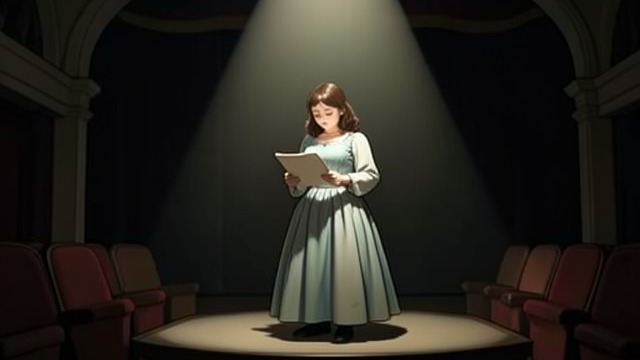 女演员的前途,《幻灭》中的场景。女演员的前途 才华 科拉莉是一位光彩照人的年轻演员,她的舞台风采足以扭转一出平庸戏剧的局面。 弱点 她的事业仰赖经理人、富有的庇护者、捧场者以及报纸的关注。