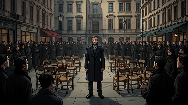 Public Exile from "Illusions perdues". Public Exile Rupture Lucien’s article angers royalist patrons and destroys the promised royal favor that might have restored his name.