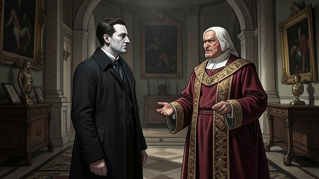 The Promised Decree from "Illusions perdues". The Promised Decree Hope Royalist patrons suggest that Lucien may receive an ordinance granting him the name and title.