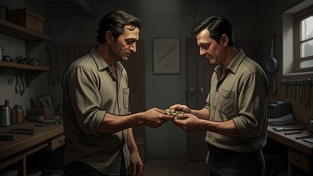 David’s Support from "Illusions perdues". David’s Support Help David Séchard gives Lucien money and work at the printing house when Lucien approaches despair.