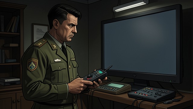 The Falsified Report from "Memory". A Lie Put on Record The edited account Back aboard the fleet, Miles considers describing the injury as a suit malfunction.