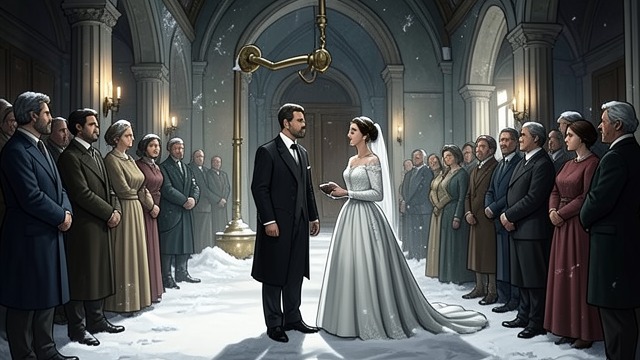 The Betrothal as Public Promise from "Memory". A Shared Future on Display Families meet The blizzard delays the ceremony but does not prevent the Vorkosigans, Komarran family, and court from assembling.
