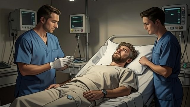 The Rescuer Becomes the Patient from "Memory". Help Accepted at Last A familiar pattern reversed Miles becomes a patient whose brain and body require careful observation.