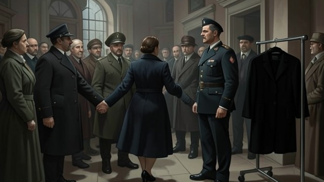 Haroche’s Arrest of Galeni from "Memory". Security Overshoots Its Mandate A public disruption Haroche orders Galeni arrested in the middle of an Imperial reception, claiming an urgent security concern.
