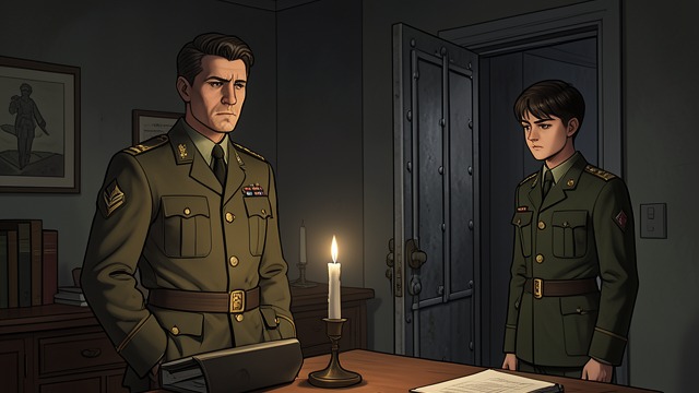 The Professional Betrayal from "Memory". The Report Becomes a Wound Confrontation Illyan presents the medical records and the falsified account of Vorberg’s injury.