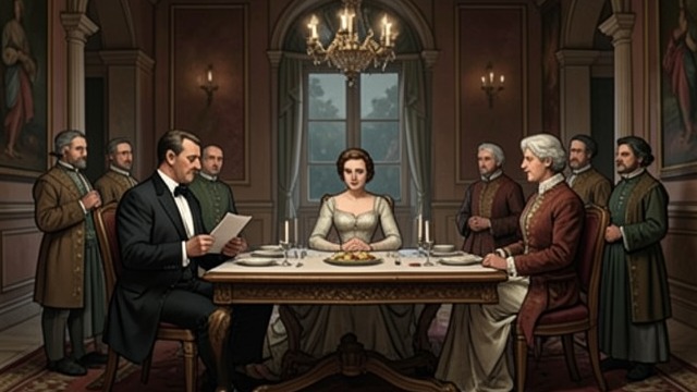 The State Dinner Introduction from "Memory". A Meeting at Court An invitation with consequences Miles brings Duv Galeni and Laisa Toscane to a State dinner, hoping to help Galeni court her.