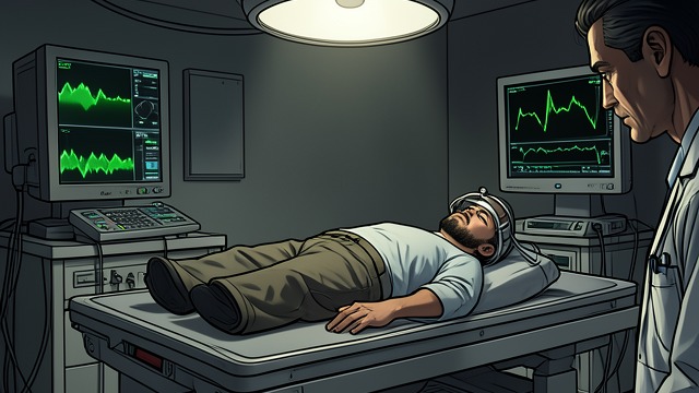 The Implant Procedure from "Memory". A Controlled Trial Installation Miles undergoes surgery to install the internal portion of the seizure-control device.