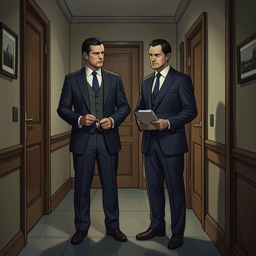 Rivalry Without a Simple Villain from "Memory". Miles and Haroche’s conflict evolves from suspicion and mutual assessment into a contest over power, evidence, and the meaning of service.