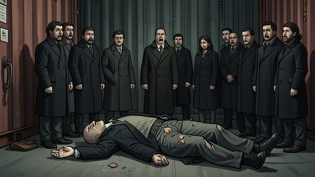 A Body at the Brewery from "The Birthday Party". A Terrible Discovery Unidentified Remains Police discover a headless child’s body in a shipping container at the Old Brewery.