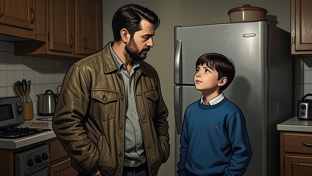 Patrick with His Father from "The Birthday Party". A Step Toward Stability A Note on the Fridge Chase learns that Shannon has taken Patrick to Luke and left her key.