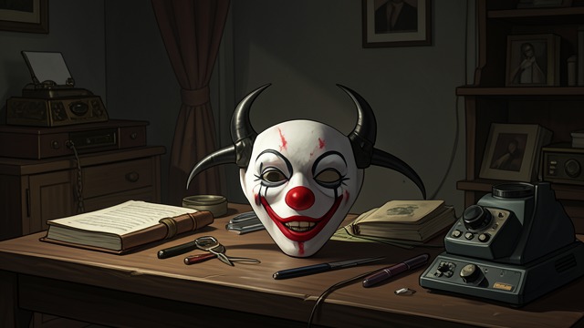 The Mask’s DNA from "The Birthday Party". Forensics Support the Theory Charlie’s Cells Found Testing shows Charlie’s skin cells on Evan’s clown mask.