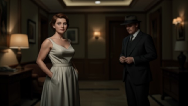 A Night Prevented from "The Birthday Party". The Hotel That Never Became a Beginning Waiting for Chase Kathy waits for Chase at a hotel, expecting their first night together.