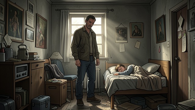 A Separate Home from "The Birthday Party". Ending Without Erasure Moving Out Mitch leaves the family home and establishes a separate place with a room for Fay.