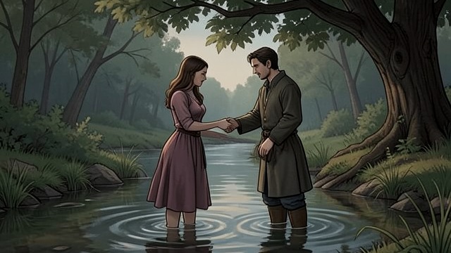 A Place Away from "The Birthday Party". The Hidden Creek Escape from Supervision Chase takes Kathy to a secluded creek where she can speak freely and avoid her parents’ watchful eyes.